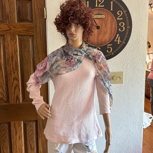 Pink Talbots sweater - Picture 2 of 4